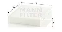 MANN-FILTER CU25001 Фильтр салона
