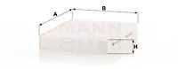 MANN-FILTER CU 25 003 Фильтр салона
