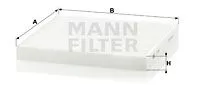 MANN-FILTER CU2544 Фильтр салона