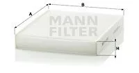 MANN-FILTER CU2559 Фільтр салону