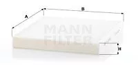 MANN-FILTER CU26009 Фильтр салона