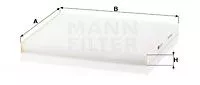 MANN-FILTER CU26017 Фильтр салона