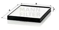 MANN-FILTER CU2628 Фільтр салону