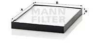 MANN-FILTER CU 2634 Фільтр салону