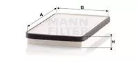 MANN-FILTER CU 2650 Фильтр салона