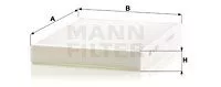 MANN-FILTER CU2733 Фільтр салону