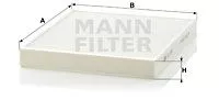 MANN-FILTER CU 2757 Фильтр салона