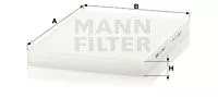 MANN-FILTER CU2882 Фильтр салона
