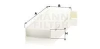 MANN-FILTER CU29003-2 Фільтр салону