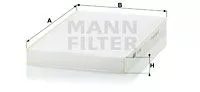 MANN-FILTER CU 2952 Фильтр салона