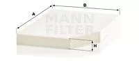 MANN-FILTER CU 30 007 Фильтр салона