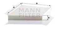MANN-FILTER CU3172 Фильтр салона