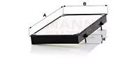 MANN-FILTER CU3454 Фильтр салона