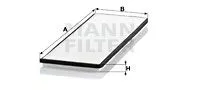 MANN-FILTER CU4251 Фильтр салона