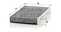 MANN-FILTER CUK1629 Фильтр салона