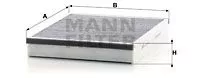 MANN-FILTER CUK25007 Фильтр салона