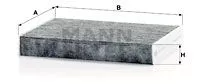 MANN-FILTER CUK27009 Фильтр салона