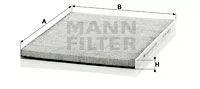 MANN-FILTER CUK3059 Фильтр салона