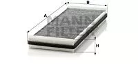 MANN-FILTER CUK3840 Фильтр салона