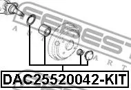 Febest DAC25520042-KIT Подшипник ступицы