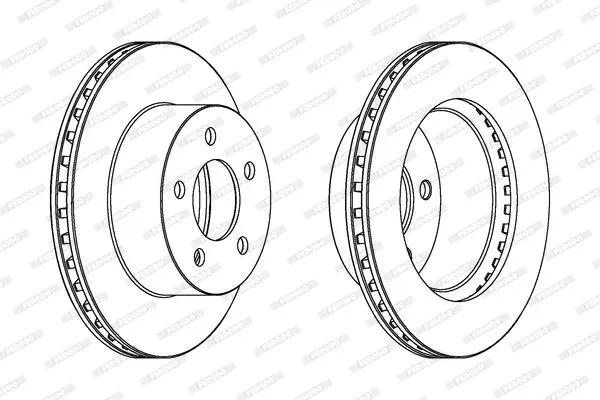 FERODO DDF1027 Диски
