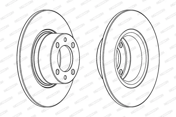 FERODO DDF1035 Диски