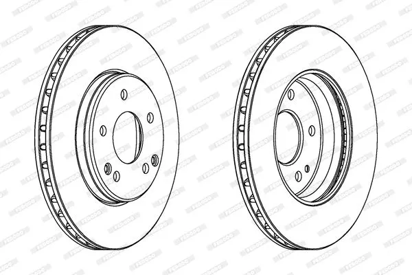 FERODO DDF1135 Тормозные диски