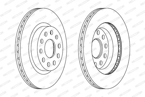 FERODO DDF1223C Диски