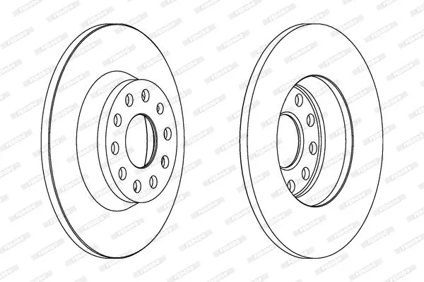 FERODO DDF1306C Диски