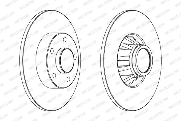 FERODO DDF1498C-1 Диски