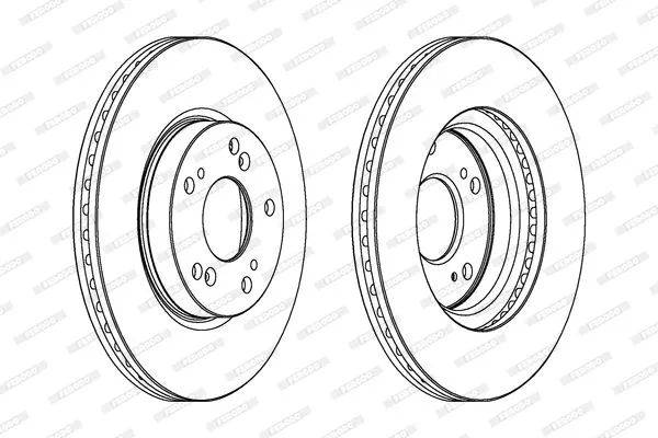 FERODO DDF1539 Диски