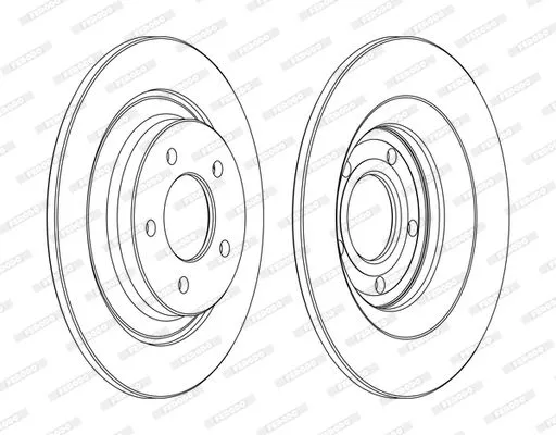 FERODO DDF1547C Диски