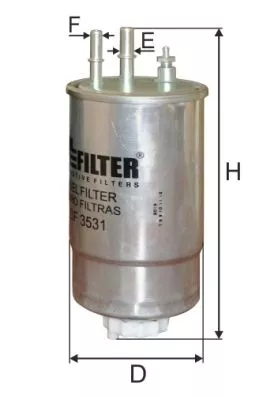MFILTER DF3531 Топливный фильтр