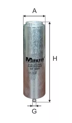 MFILTER DF3547 Топливный фильтр