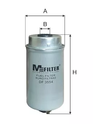 MFILTER DF3554 Паливний фільтр