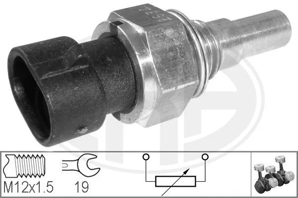 Era 330107 Датчик температуры охлаждающей жидкости