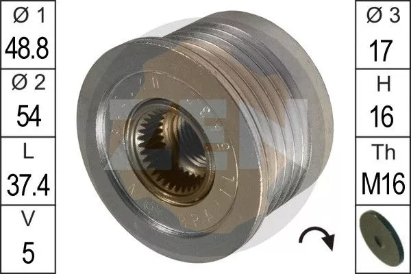 Era ZN5432 Муфта генератора