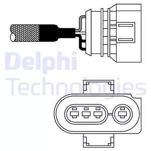 Delphi ES10568-12B1 Лямбда-зонд