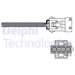 Delphi ES10795-12B1 Лямбда-зонд