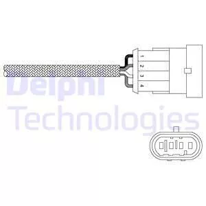 Delphi ES20302-12B1 Лямбда-зонд