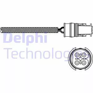 Delphi ES20313-12B1 Лямбда-зонд