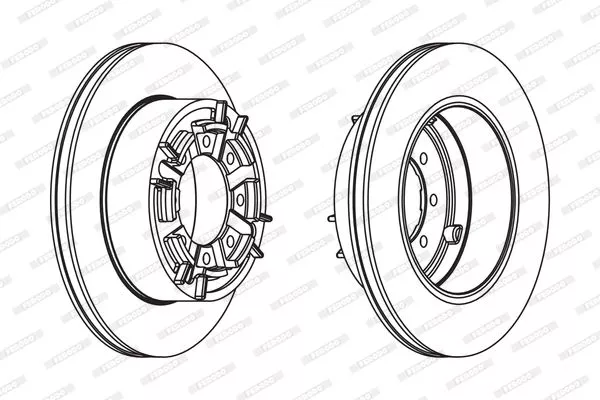 FERODO FCR140A Диски