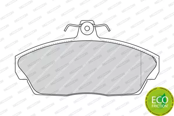 FERODO FDB1291 Гальмівні колодки