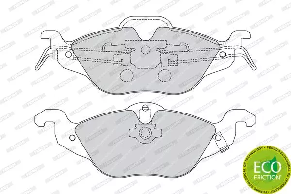 FERODO FDB1293 Тормозные колодки