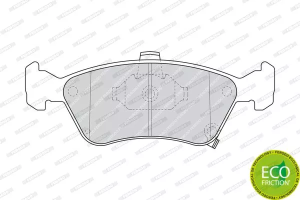 FERODO FDB1321 Тормозные колодки