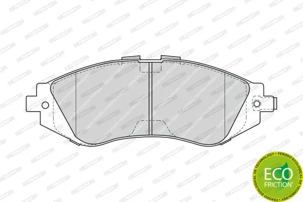 FERODO FDB1369 Тормозные колодки