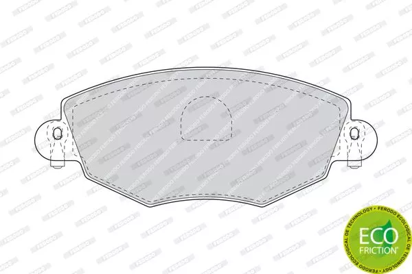 FERODO FDB1425 Тормозные колодки