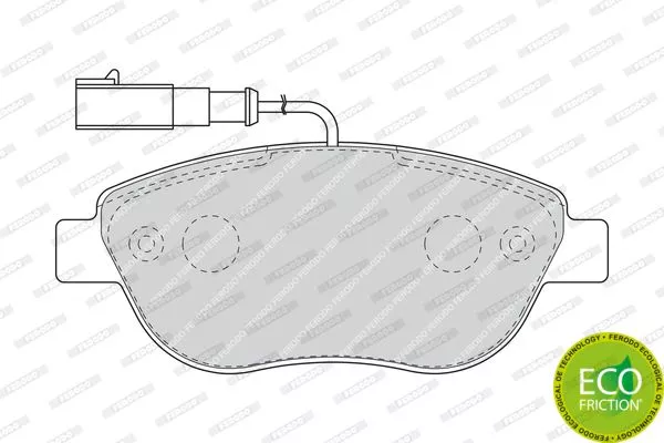 FERODO FDB1467 Тормозные колодки