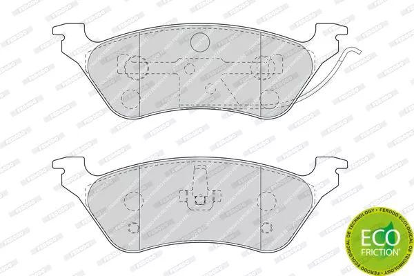 FERODO FDB1475 Тормозные колодки