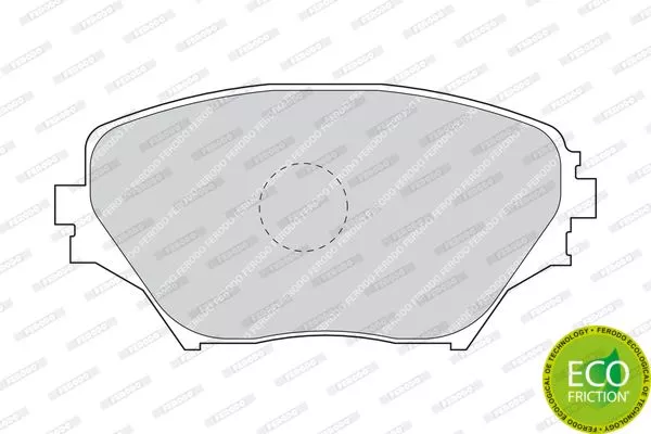 FERODO FDB1514 Тормозные колодки
